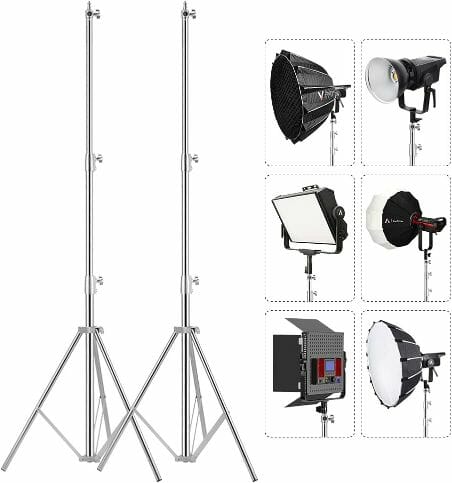 Stainless Steel Heavy Duty Light Stand - Image 5