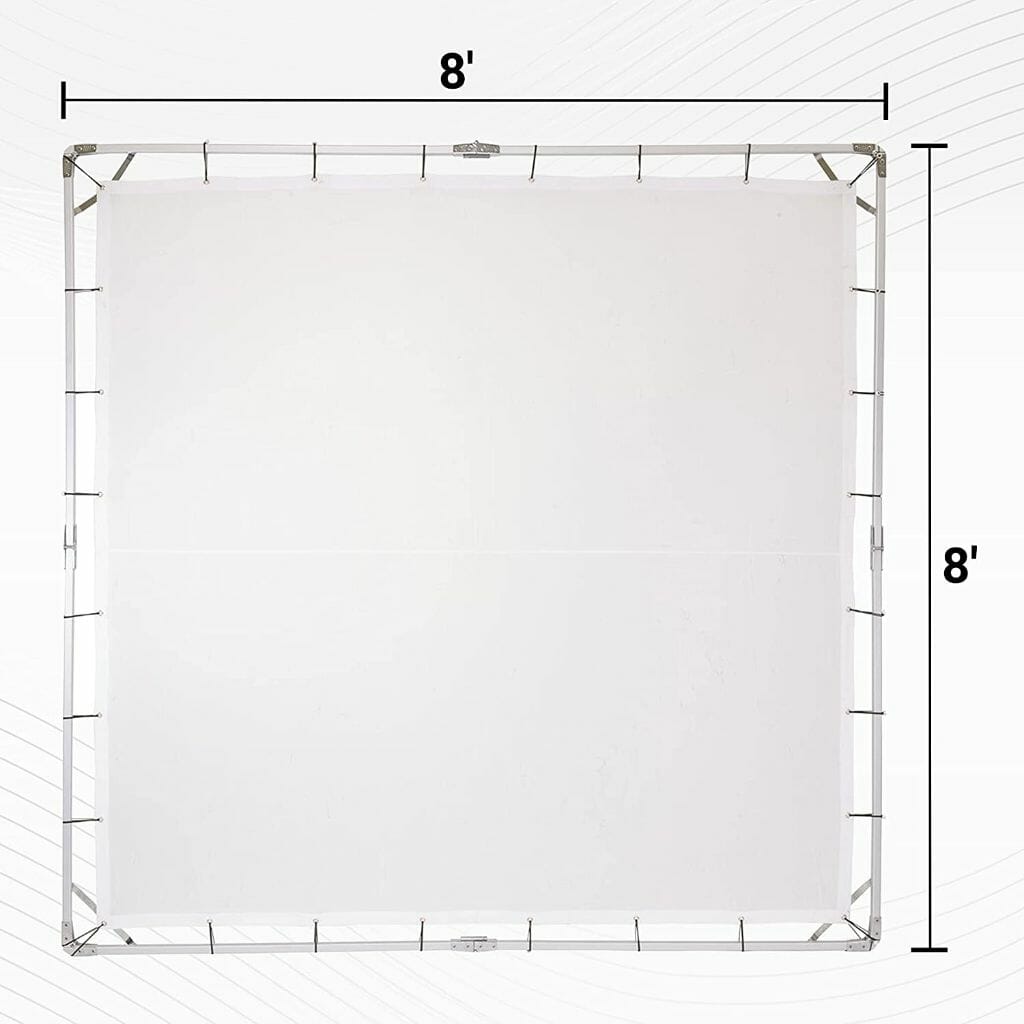 Glow 8x8' Butterfly Light Modifier Scrim Kit