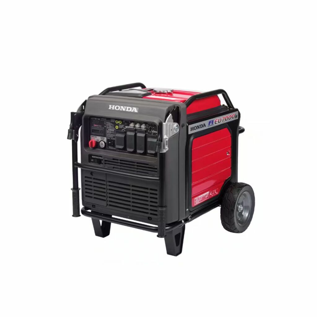 7000-Watt Ultra Quiet Remote Start/Stop Electric/Recoil Start Gasoline Powered Inverter Generator